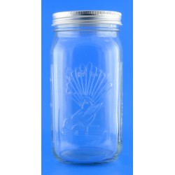 1 Litre Jar with Screw Lid...