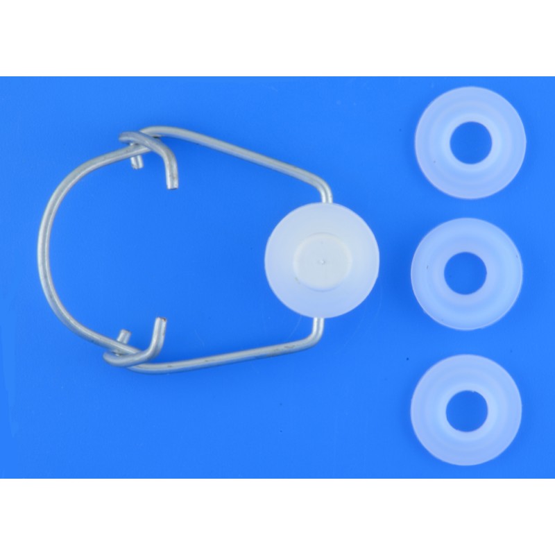 White Silicone Seal For Swing Top Bottle x 10