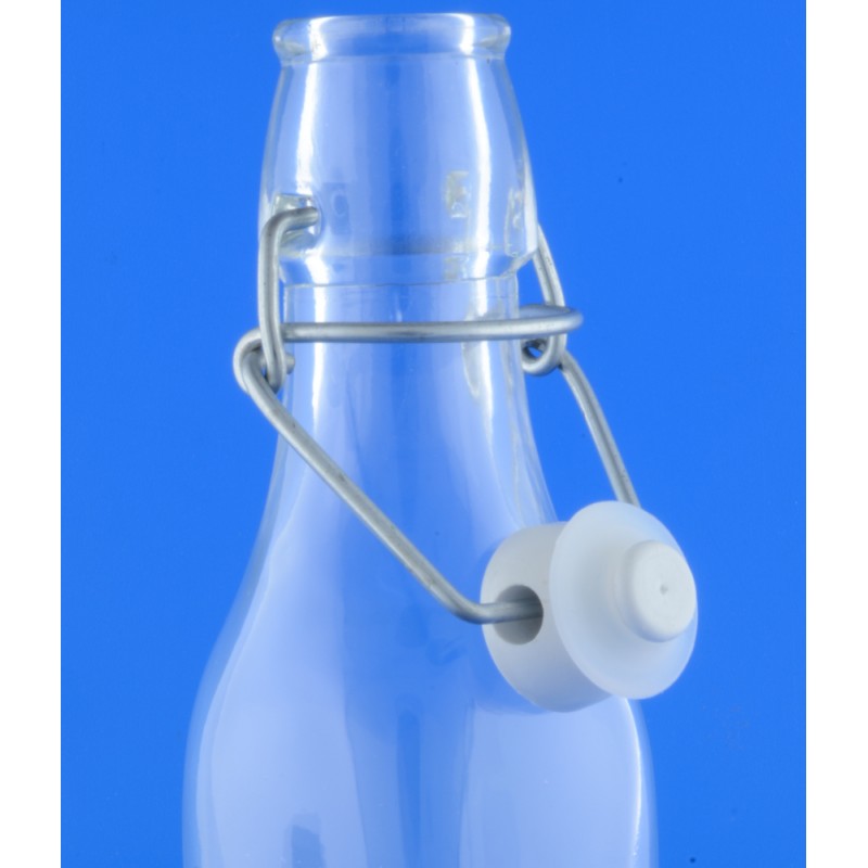 White Silicone Seal For Swing Top Bottle x 10